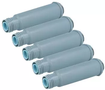 vhbw 5x Wasserfilter Filter Ersatz für ZANKER 9000849514 Grau (163555292-95)