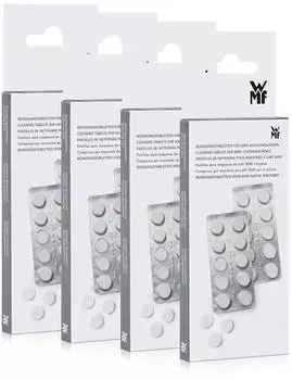 WMF 4x WMF Reinigungstabletten für Kaffeespezialitäten Vollautomaten 20 Tabletten