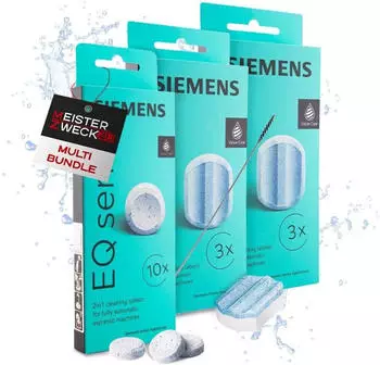 Siemens 10x Reinigungstabletten & 6x Entkalkungstabletten