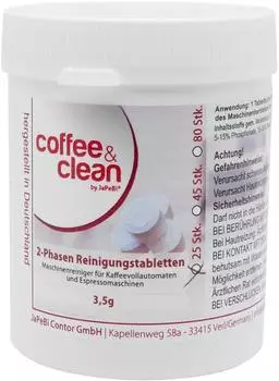 JaPeBi 2-Phasen Reinigungstabletten für Jura Miele 25 St.