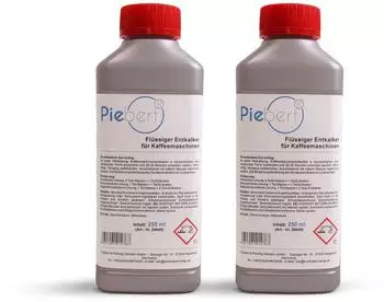 Piebert 2x 250ml Entkalker flüssig 28649 kompatibel mit Philips Saeco DeLonghi Kaffeevollautomaten