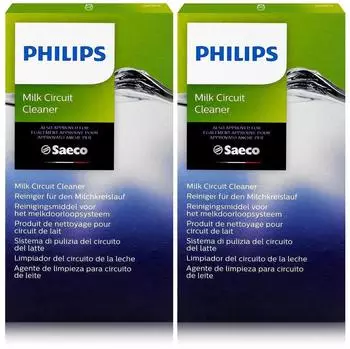 Philips CA6705/60 Milchkreislauf Reiniger für Kaffeevollautomaten 12g (2er Pack)