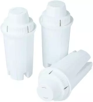 vhbw 3x Wasserfilter Filter Kompatibel Mit Brita Navelia Acqua Aroma Aluna Fjord Weiß (183734193-2)