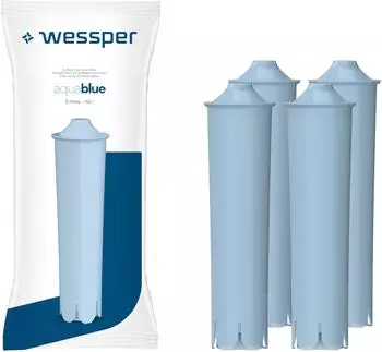 Wessper Wasserfilter Kaffeevollautomat Kompatibel mit Jura Impressa 4 Stück (WES041-4)