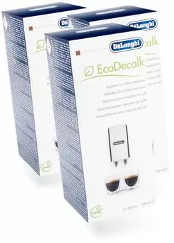 De'Longhi 3 x Entkalker/ EcoDecalk für Kaffevollautomaten und Kaffeemaschinen/ je 500ml/ PowerPlus / DLSC500