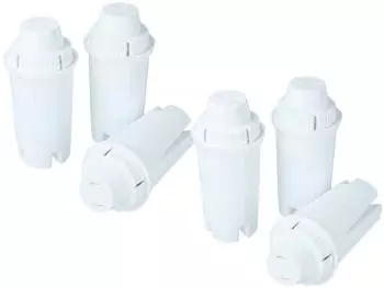 vhbw 6x Wasserfilter Filter kompatibel mit Brita Classic Wei&szlig; (183940946-2)