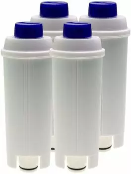 Piebert Wasserfilter 4x Care Wasserfilter für DeLonghi Autentica Dinamica Eletta