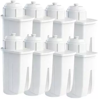 LuxusKollektion Ersatzwasserfilter 8 Stück für Siemens EQ Bosch TCZ7003 Brita Intenza