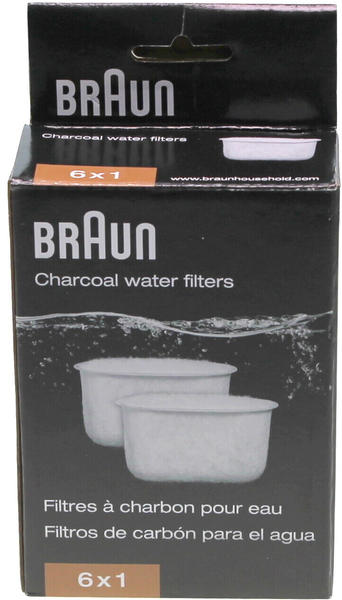 Braun AX13210004,BRSC004 Wasserfilter für KF6...KF7... KF9... Kaffeemaschinen