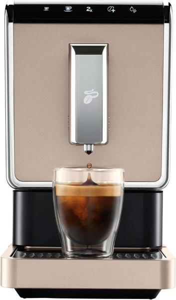 Kaffeevollautomat Handhabung & Technik Tchibo Esperto Caffè 1.1 Metallic Sand Beige