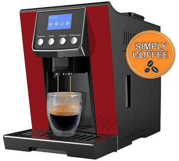 Acopino Latina Kaffeevollautomat simply coffee rot