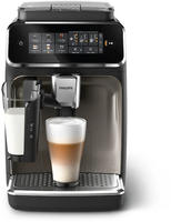 Philips Series 3300 Kaffeevollautomat LatteGo EP3347/90 Schwarz verchromt Philips Series 3300 Kaffeevollautomat LatteGo EP3347/90 Schwarz verchromt