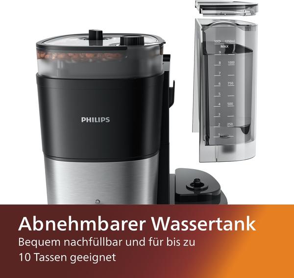 Philips Kaffeemaschine Grind Brew All-in-1 HD7888