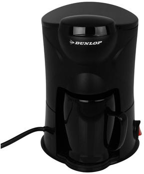 Dunlop 07915 Reisekaffeemaschine pounds Schwarz