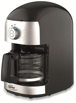 Elta Kaffeemaschine mit Mahlwerk KM-500G edelstahl schwarz