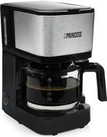 Princess 01.246030.01.001, Princess 246030 Kaffeemaschine Schwarz, Silber
