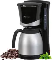 CLATRONIC KA 3327 Kaffeemaschine schwarz, 8-10 Tassen