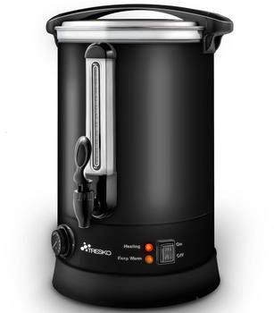 Tresko Gl&uuml;hweinkocher 30L / 2500W schwarz