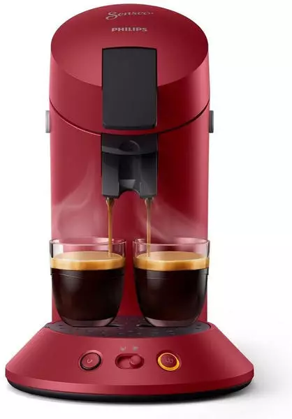 Philips Senseo Original Plus CSA210/90 rot