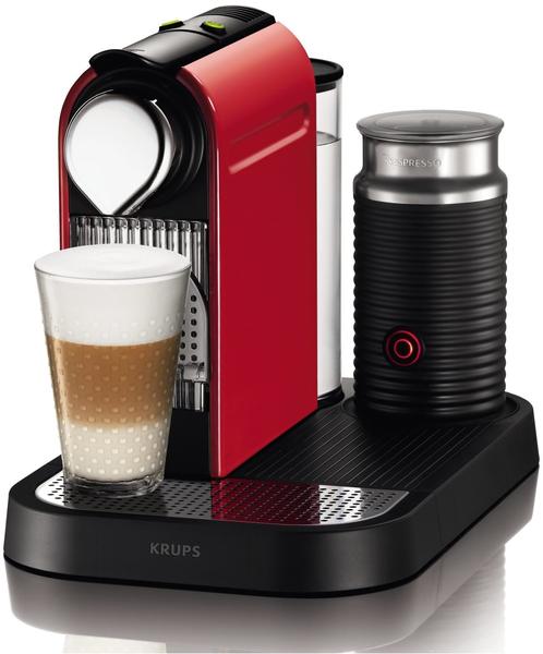 Krups Nespresso New CitiZ & Milk XN 7305 Fire-Engine Red