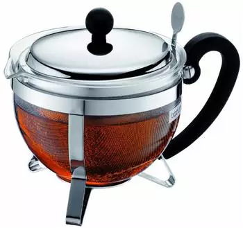 Bodum Chambord Teebereiter 1,0 L, Edelstahl