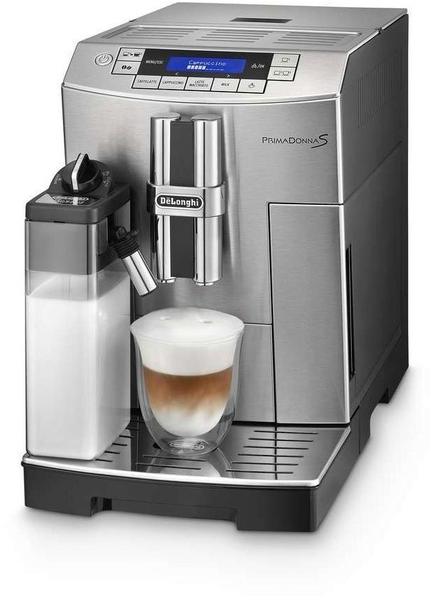 De'Longhi ECAM 28.466.MB PrimaDonna S Edelstahl-Schwarz