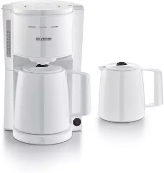 Severin KA 9309 Kaffeemaschine Isolierkanne weiß