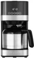 Gastroback Kaffeemaschine Design Essential S, für 10 Tassen, 1,2 Liter, silber, mit Gastroback Kaffeemaschine Design Essential S, für 10 Tassen, 1,2 Liter, silber, mit
