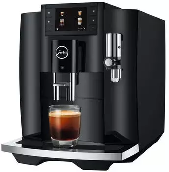 Jura E8 Kaffee-Vollautomat (EC) Piano Black (15584)