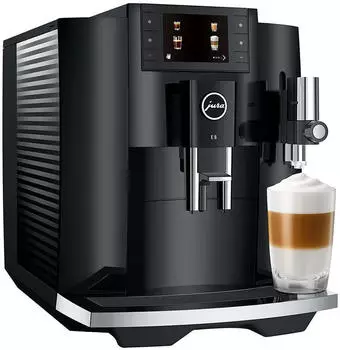Jura E8 Kaffee-Vollautomat (EC) Piano Black (15584) – Jura E8 Kaffee-Vollautomat (EC) Piano Black (15584) präzise Kaffeevielfalt auf Knopfdruck