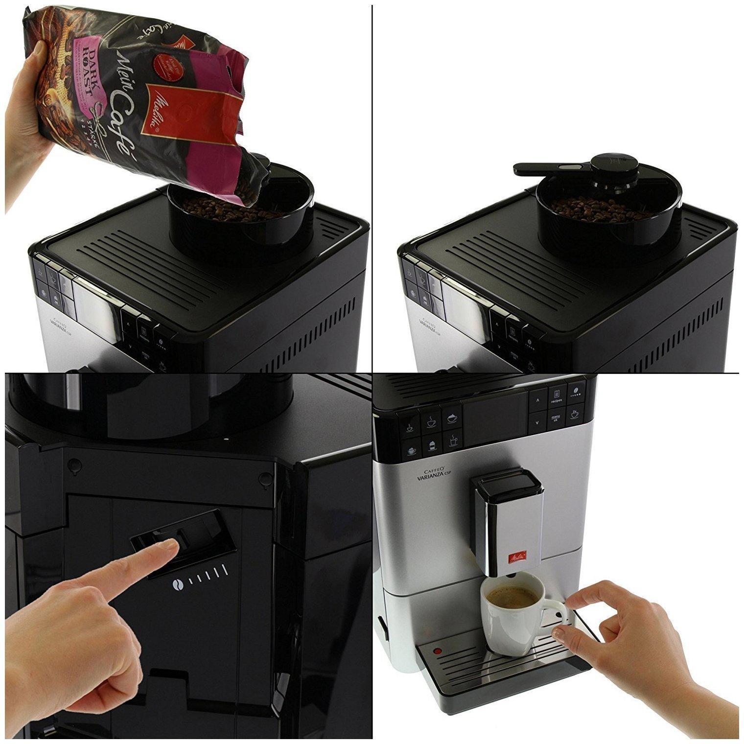 Melitta Caffeo Varianza CSP Test: Kompakter Genuss