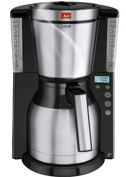 Melitta Look Therm Timer Edelstahl-schwarz 1011-16 Melitta Look Therm Timer Edelstahl-schwarz 1011-16
