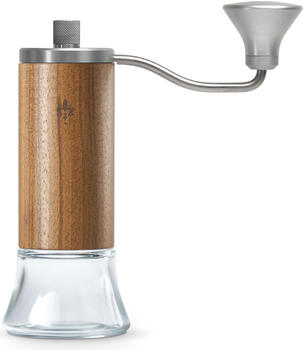 Eureka Baby Kaffeemühle Nussholz Glas