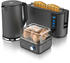Arendo Frühstücksset Wasserkocher Toaster Eierkocher
