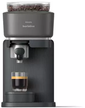Philips Baristina BAR300/60 Black – Philips Baristina BAR300/60 Black – Kaffeevollautomat mit Keramikmahlwerk für frischen Kaffeegenuss