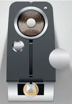 Jura ENA 5 Kaffeevollautomat Night inox (15696) EA – Zehn Mahlgradstufen passen das Aroma individuell an