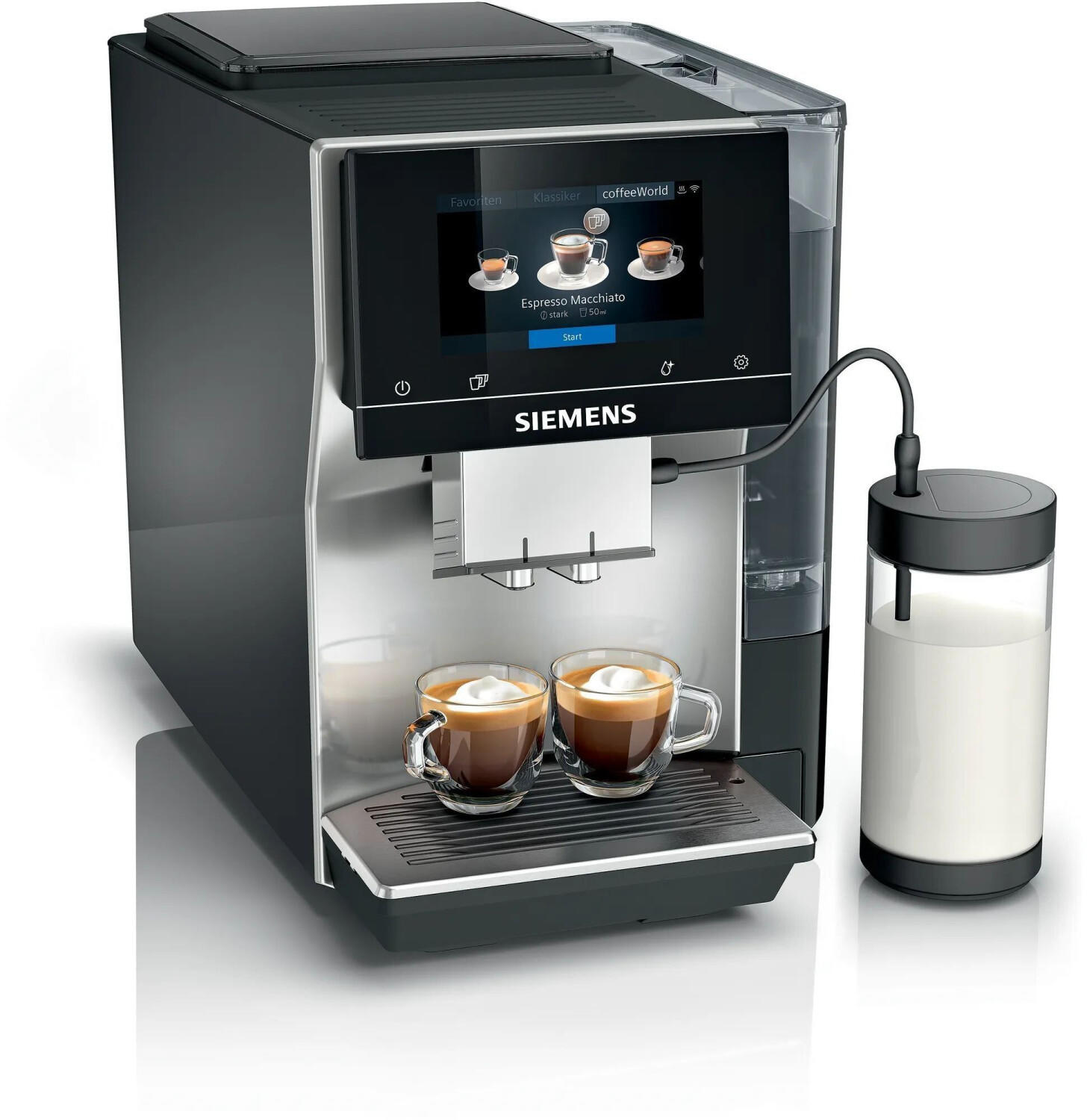 Bruni 2x Écran Protecteur Pour Siemens EQ.700 Classic