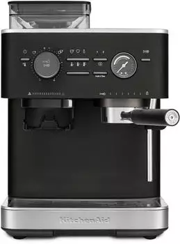 KitchenAid halbautomatische Espressomaschine 5KES6551 Gusseisen Schwarz