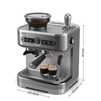 Philips Barista Brew Halbautomatische Espressomaschine – Philips Barista Brew Halbautomatische Espressomaschine für erstklassigen Kaffeegenuss