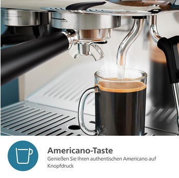 Philips Barista Brew Halbautomatische Espressomaschine – Präzise Extraktion für vollendeten Geschmack