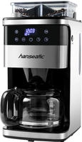 Hanseatic Kaffeemaschine mit Mahlwerk "HCMG105015SD" 1,5 l Kaffeekanne...