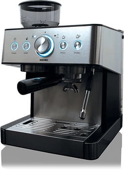 Koenic KEM 21524 M Espressomaschine Edelstahl Schwarz