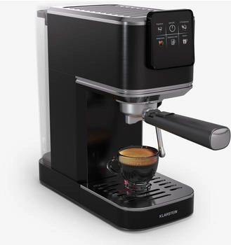 Klarstein SteelPresso Touch Slim Schwarz