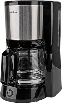 Nedis Filter coffee maker 12 cups KACM260EBK black