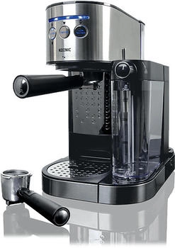 Koenic KEM 2024 Espressomaschine Edelstahl Schwarz