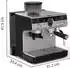 Krups XP801T Precision Espressomaschine Schwarz Silber