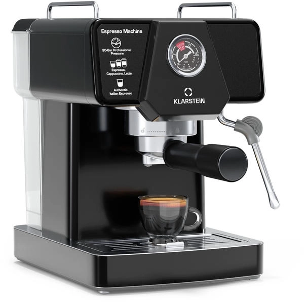 Klarstein Libeica Touch Siebträgermaschine schwarz