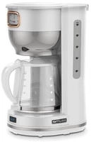 Muse MS-220 W Kaffeemaschine Wei&szlig; Fassungsverm&ouml;gen Tassen=10 Glaskanne,