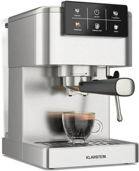 Klarstein SteelPresso Touch Espressomaschine Edelstahl