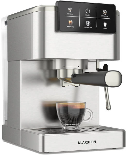 Klarstein SteelPresso Touch Espressomaschine Edelstahl